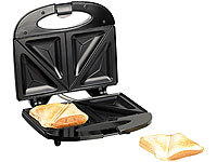 Rosenstein & Söhne Antihaft-beschichteter Sandwich-Toaster für 4 Portionen, 750 Watt; Waffeleisen Waffeleisen Waffeleisen Waffeleisen 