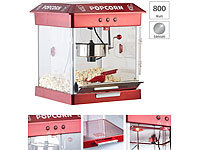 Rosenstein & Söhne Profi-Gastro-Popcorn-Maschine mit Edelstahl-Topf, 800 Watt; Döner- & Schaschlik-Grills Döner- & Schaschlik-Grills Döner- & Schaschlik-Grills Döner- & Schaschlik-Grills 
