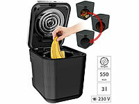 Rosenstein & Söhne Elektrischer Kompostierer, 3 l, 550 Watt, Autoclean, Aktivkohlefilter; Lunchbox-Sets Lunchbox-Sets Lunchbox-Sets Lunchbox-Sets 