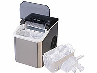 Rosenstein & Söhne Eismaschine, Eiswürfelmaschine klein, Ice Maker; Elektrische Drink-Mixer, Eiswürfelbereiter mit EiswasserspenderShaved-Ice-Maker Elektrische Drink-Mixer, Eiswürfelbereiter mit EiswasserspenderShaved-Ice-Maker Elektrische Drink-Mixer, Eiswürfelbereiter mit EiswasserspenderShaved-Ice-Maker