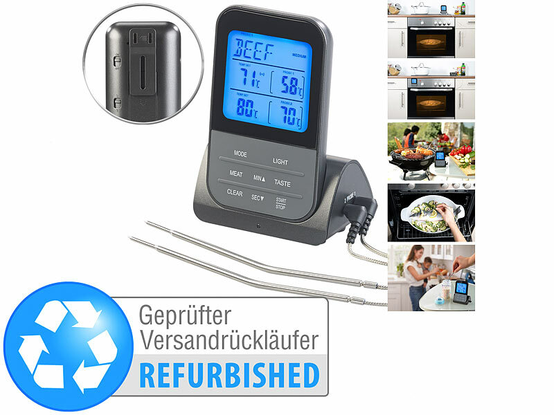 ; Grillthermometer mit Bluetooth und Apps Grillthermometer mit Bluetooth und Apps 