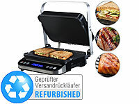 ; Raclette-Grills & Heiße Steine, Glaskeramik-Doppel-Kochfelder mit Infrarot-Wärme 