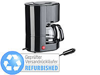 Rosenstein & Söhne Lkw-Filterkaffee-Maschine, bis zu 3 Tassen, 650
