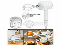 Rosenstein & Söhne Mini Handmixer, Handrührgerät Handmixer