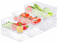 Rosenstein & Söhne Kühlschrank-Ordnungsbox; Lunchbox-Sets Lunchbox-Sets Lunchbox-Sets 