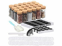 Rosenstein & Söhne Gewürzdosen, Gewürzgläser mit Deckel