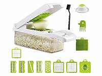 Rosenstein & Söhne Gemüseschneider manuell, Gemüsereibe; Essig- & Öl-Sprüher Essig- & Öl-Sprüher Essig- & Öl-Sprüher