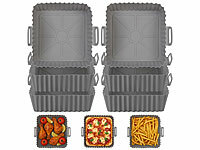 Rosenstein & Söhne Airfryer-Körbe, Backeinsatz Silikon Airfryer