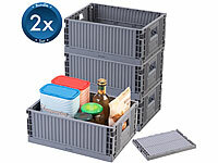 Rosenstein & Söhne Küchenbox Camping, Autoboxen, Faltboxen Set; Lunchbox-Sets Lunchbox-Sets Lunchbox-Sets 