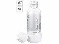 Rosenstein & Söhne 4er-Set PET-Flaschen für Getränke-Sprudler WS-300.multi, 0,5 Liter