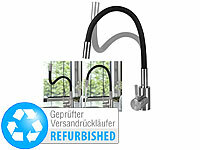 Rosenstein & Söhne Geschirr-Duscharmaturen, Hochdruck-Küchenarmatur; Schneidebretter antibakteriell Schneidebretter antibakteriell Schneidebretter antibakteriell