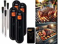 Rosenstein & Söhne Fleischthermometer Grill; Grillthermometer mit Bluetooth und Apps Grillthermometer mit Bluetooth und Apps Grillthermometer mit Bluetooth und Apps 