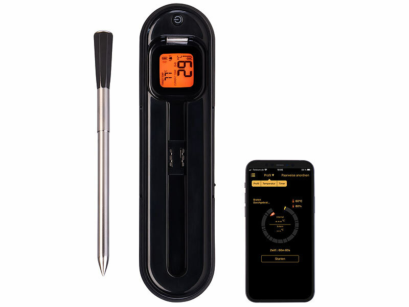 ; Grillthermometer mit Bluetooth und Apps Grillthermometer mit Bluetooth und Apps Grillthermometer mit Bluetooth und Apps Grillthermometer mit Bluetooth und Apps 