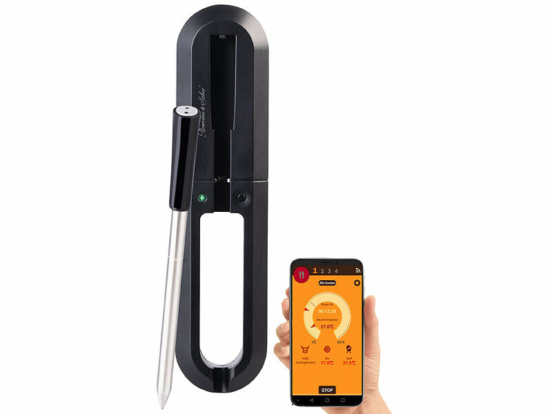 ; Grillthermometer mit Bluetooth und Apps Grillthermometer mit Bluetooth und Apps Grillthermometer mit Bluetooth und Apps 