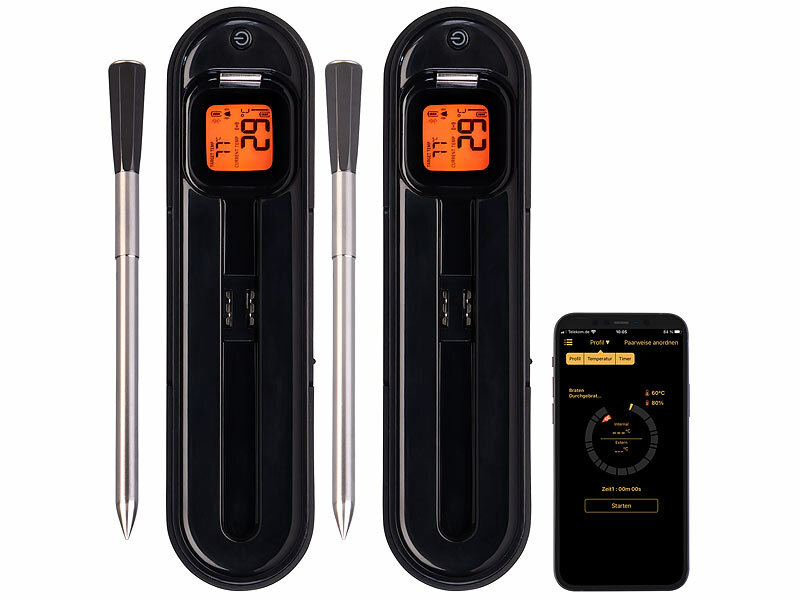 ; Grillthermometer mit Bluetooth und Apps Grillthermometer mit Bluetooth und Apps Grillthermometer mit Bluetooth und Apps Grillthermometer mit Bluetooth und Apps 