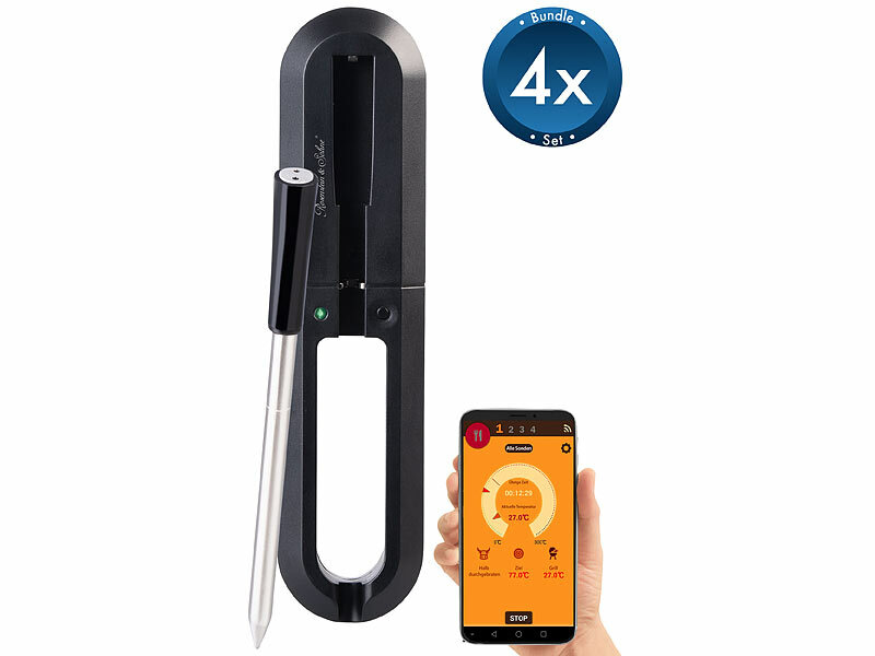 ; Grillthermometer mit Bluetooth und Apps Grillthermometer mit Bluetooth und Apps Grillthermometer mit Bluetooth und Apps 